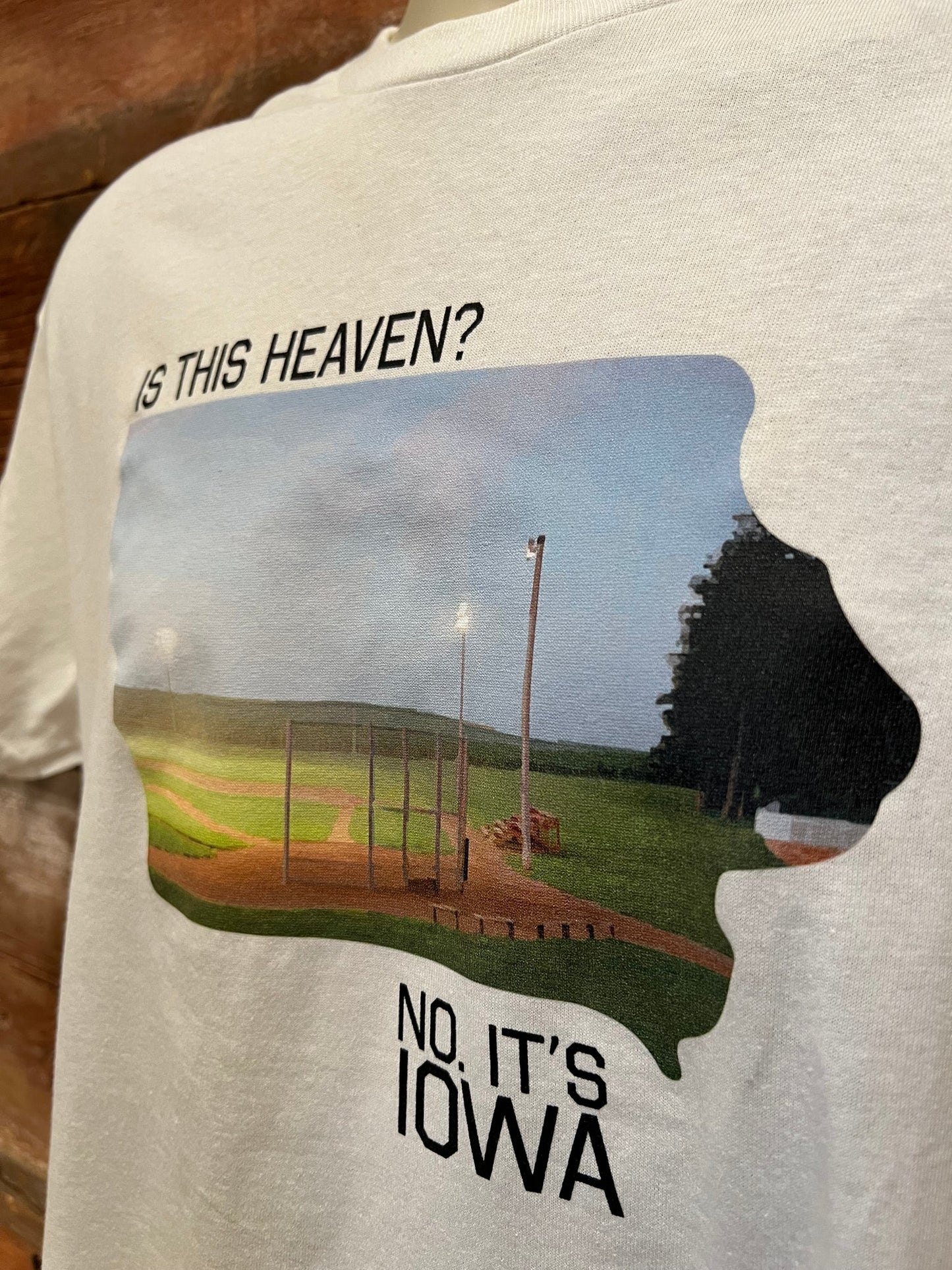 Heaven Field of Dreams Tshirt (Sand / White)