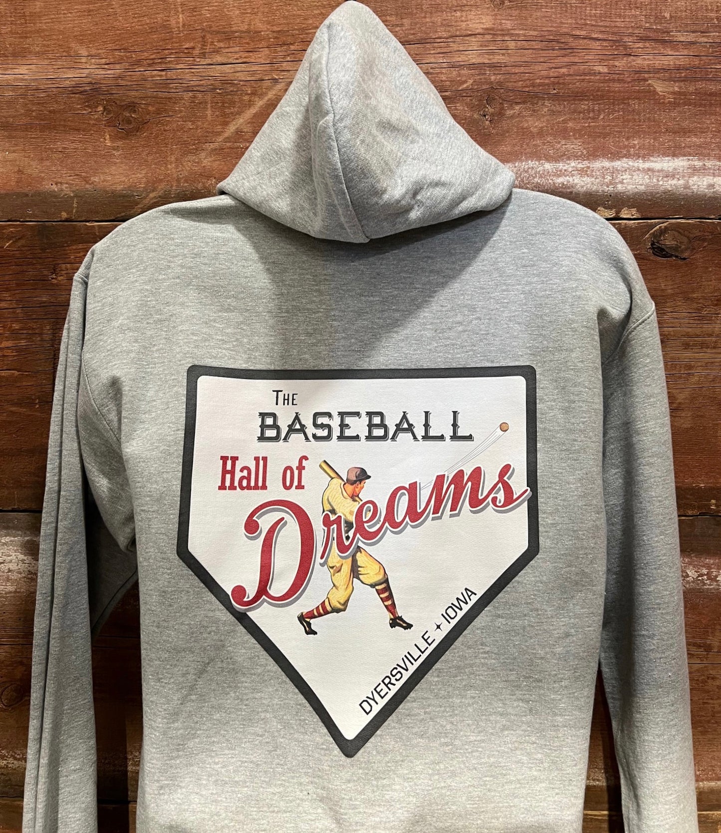 Hall of Dreams Hoodie Sweatshirt (Charcoal, Pink, White, Sport Grey)