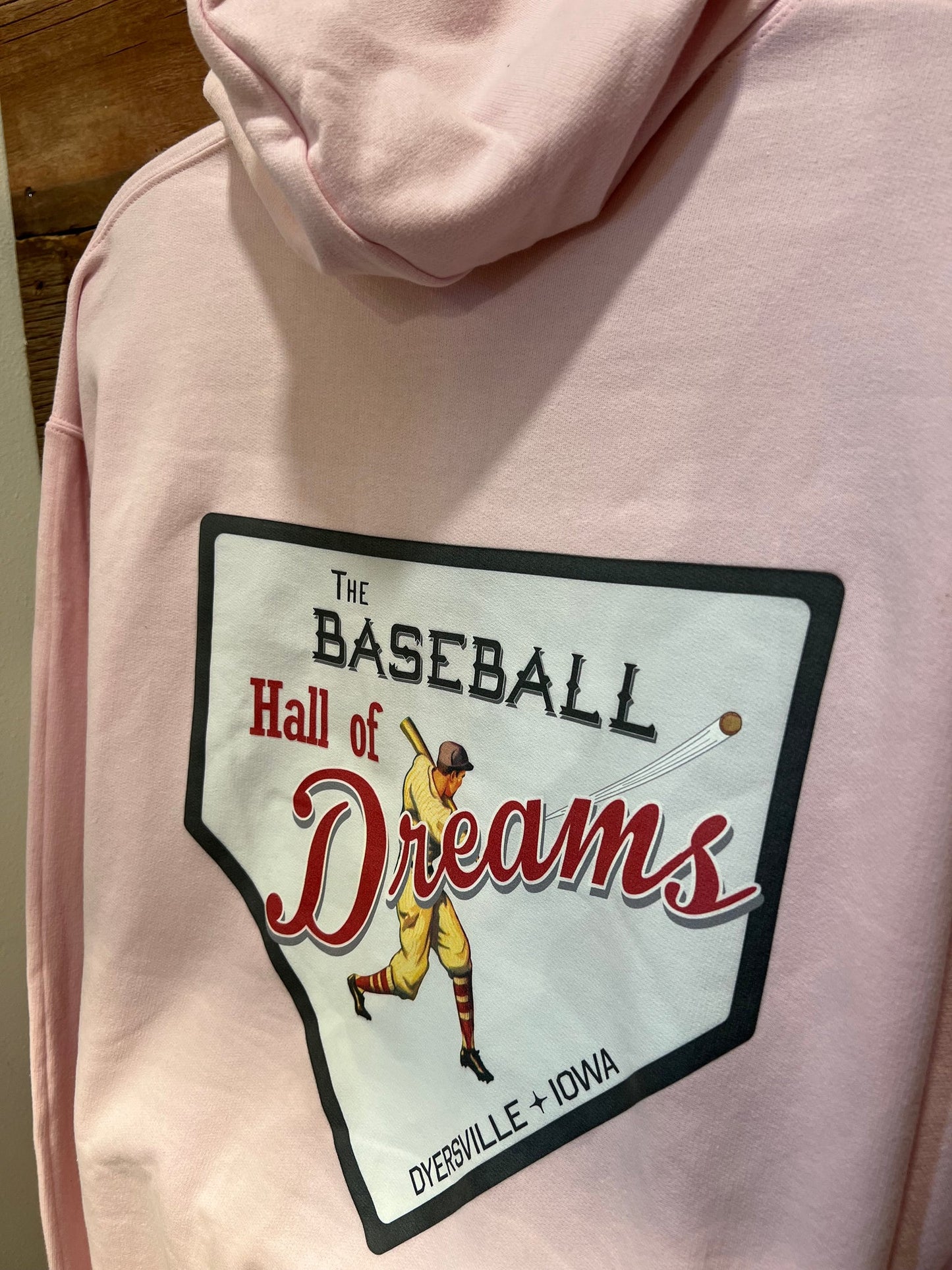 Hall of Dreams Hoodie Sweatshirt (Charcoal, Pink, White, Sport Grey)