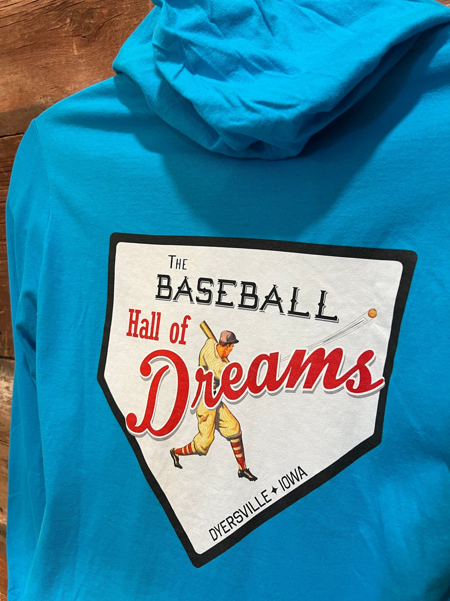 Hall of Dreams Hooded Shirt (Blue / White)
